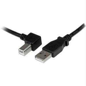 Startech 2m Usb 2.0 A To Left Angle B Cable M/m