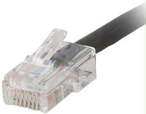 C2g 20ft Cat5e Non Booted Plenum Utp Unshielded Network Patch Cable - Black