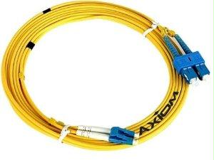 Axiom Lc/st Singlemode Duplex Os2 9/125 Fiber Optic Cable 4m