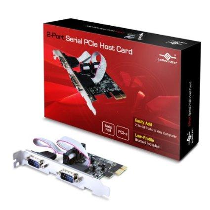 Vantec 2-port Serial Pcie Host Card