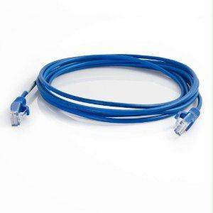 C2g 6in Cat6 Snagless Unshielded (utp) Slim Ethernet Network Patch Cable - Blue