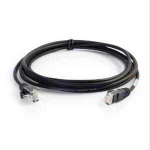 C2g 1.5ft Cat6 Snagless Unshielded (utp) Slim Ethernet Network Patch Cable - Black