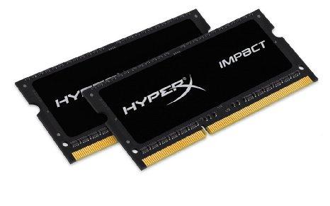 Kingston 16gb 1600mhz1.35v Hyperx Impact Black (kit Of 2)