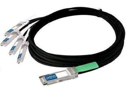 Add-on Addon Extreme Networks 10322 Compatible Taa Compliant 40gbase-cu Qsfp+ To 4xsfp+