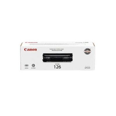 Canon Usa Cartridge 126 Black Toner - For Canon Imageclass Lbp6200d - Crg126 - Est. Yield