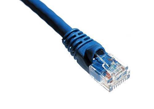 Axiom 14ft Cat5e 350mhz Patch Cable Molded Boot (blue)