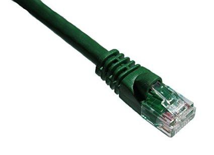 Axiom 1ft Cat5e 350mhz Patch Cable Molded Boot (green)