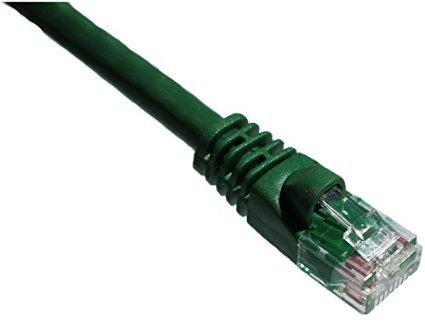 Axiom 15ft Cat5e 350mhz Patch Cable Molded Boot (green)