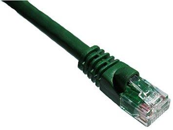 Axiom 25ft Cat5e 350mhz Patch Cable Molded Boot (green)