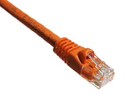 Axiom 14ft Cat5e 350mhz Patch Cable Molded Boot (orange)