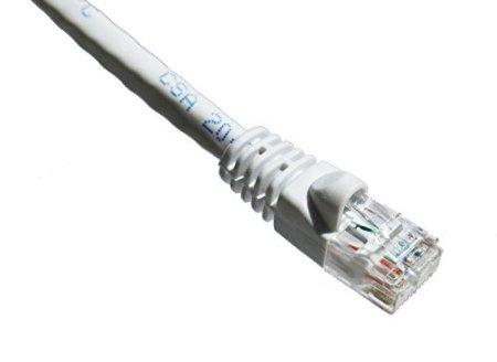 Axiom 1ft Cat5e 350mhz Patch Cable Molded Boot (white)