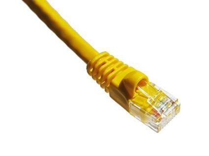 Axiom 10ft Cat5e 350mhz Patch Cable Molded Boot (yellow)