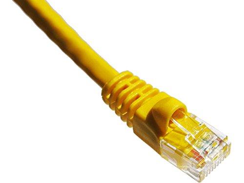 Axiom 100ft Cat5e 350mhz Patch Cable Molded Boot (yellow)