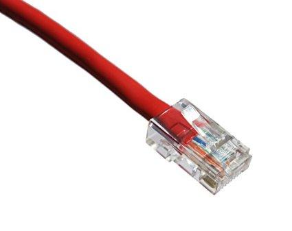 Axiom 1ft Cat5e 350mhz Patch Cable Non-booted (red)