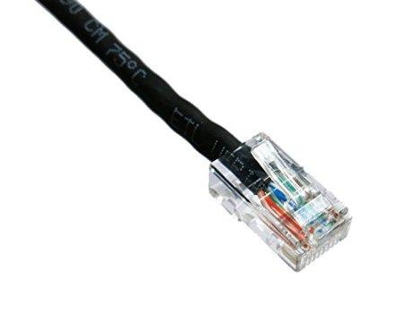 Axiom 1ft Cat6 550mhz Patch Cable Non-booted (black)