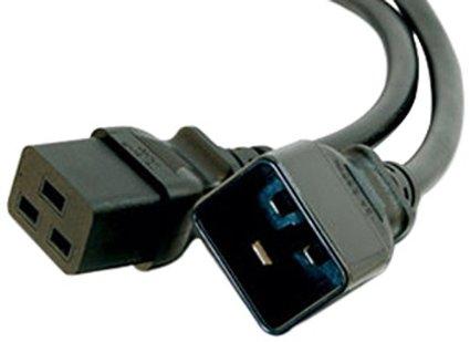 Legrand 3ft 14awg 250 Volt Power Extension Cord (iec320 C20 To Iec320 C19) (taa Complian