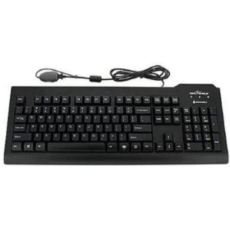 Seal Shield Silver Seal Medical Grade Keyboard - Dishwasher Safe Antimicrobial Qwerty Ansi U