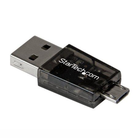 Startech Micro Sd To Micro Usb / Usb Otg Adapter Card Reader For Android Devices