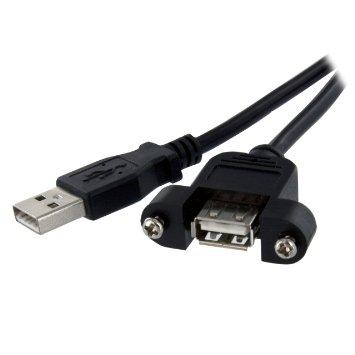 Startech Add An External Panel Mount Usb Connection To A Pc Or Faceplate - Usb Female To