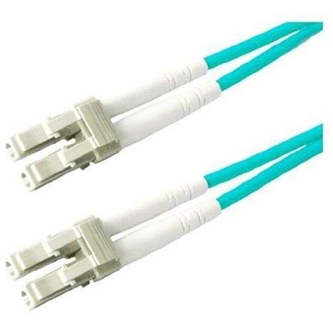 Add-on This Is A 1m Lc (male) To Lc (male) Aqua Duplex Riser-rated Fiber Patch Cable. A