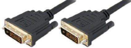 Add-on Addon 5 Pack Of 1ft Dvi-d Dual Link (24+1 Pin) Male To Male Black Cable