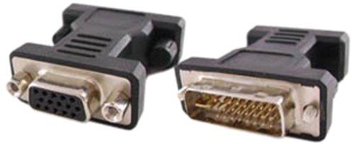 Add-on Addon Dvi-i (29 Pin) Male To Vga Female Black Adapter