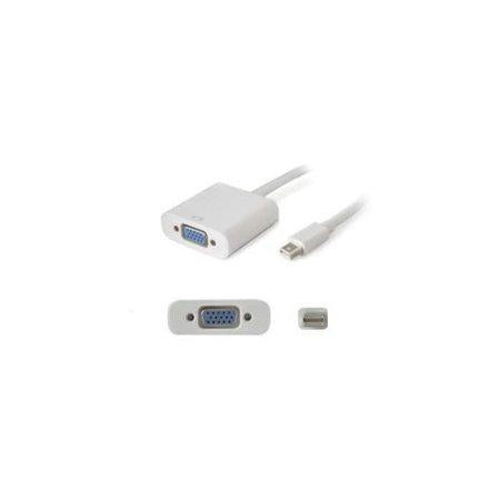 Add-on Addon 8in Mini-displayport Male To Vga Female White Adapter Cable