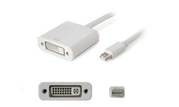 Add-on Addon 20.00cm (8.00in) Mini-displayport Male To Dvi-i (29 Pin) Female White Acti