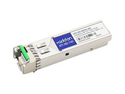 Add-on Addon Mrv Sfp-gd-bd34 Compatible Taa Compliant 1000base-bx Sfp Transceiver (smf,