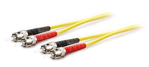 Add-on This Is A 1m St (male) To St (male) Yellow Duplex Riser-rated Fiber Patch Cable.