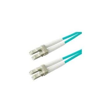 Add-on This Is A 20m Lc (male) To Lc (male) Aqua Duplex Riser-rated Fiber Patch Cable.