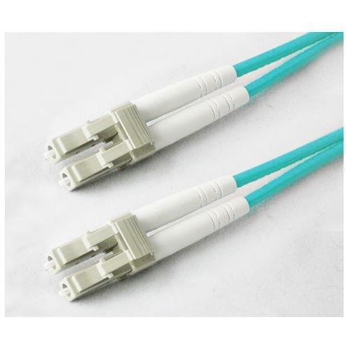 Add-on This Is A 4m Lc (male) To Lc (male) Aqua Duplex Riser-rated Fiber Patch Cable. A