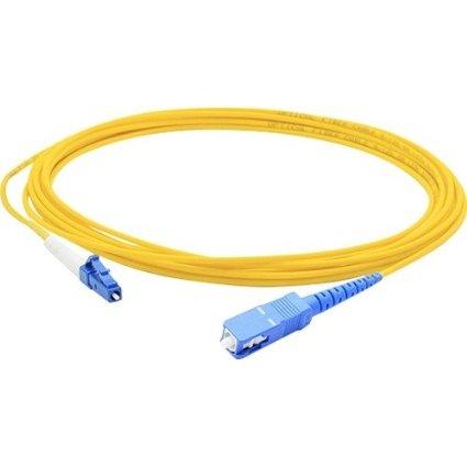 Add-on This Is A 3m Lc (male) To Sc (male) Yellow Simplex Riser-rated Fiber Patch Cable