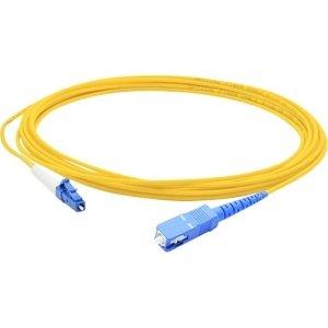 Add-on This Is A 6m Lc (male) To Sc (male) Yellow Simplex Riser-rated Fiber Patch Cable