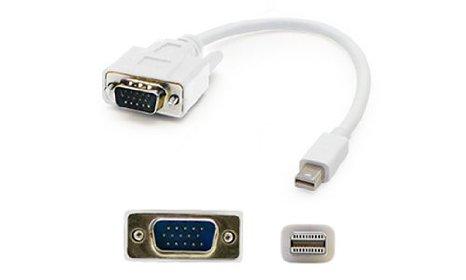 Add-on Addon 91.00cm (3.00ft) Mini-displayport Male To Vga Male White Adapter Cable