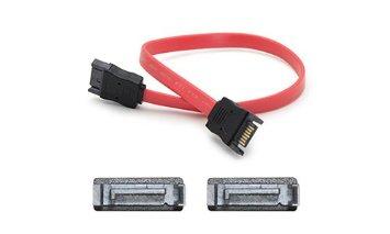 Add-on Addon 5 Pack Of 30.48cm (1.00ft) Sata Male To Male Red Cable