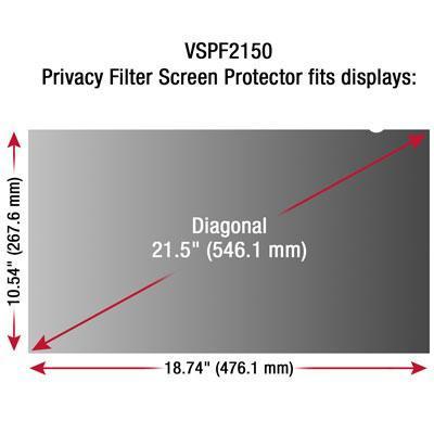 Vspf2150 Viewsonic 21.5 Privacy Filter