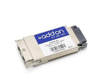 Add-on Addon Hp Jd485a Compatible Taa Compliant 1000base-sx Gbic Transceiver (mmf, 850n