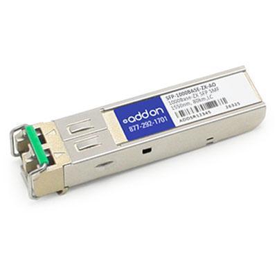 Add-on Addon Msa Compliant Compatible Taa Compliant 1000base-zx Sfp Transceiver (smf, 1