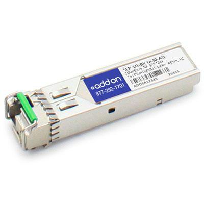 Add-on Addon Msa Compliant Compatible Taa Compliant 1000base-bx Sfp Transceiver (smf, 1