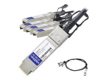 Add-on Addon Extreme Networks 10202 Compatible Taa Compliant 40gbase-cu Qsfp+ To 4xsfp+