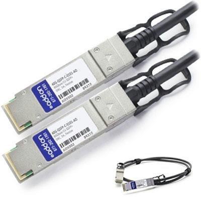 Add-on Addon Brocade 40g-qsfp-c-0101 Compatible Taa Compliant 40gbase-cu Qsfp+ To Qsfp+