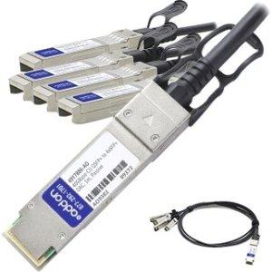 Add-on Addon Ibm 49y7886 Compatible Taa Compliant 40gbase-cu Qsfp+ To 4xsfp+ Direct Att