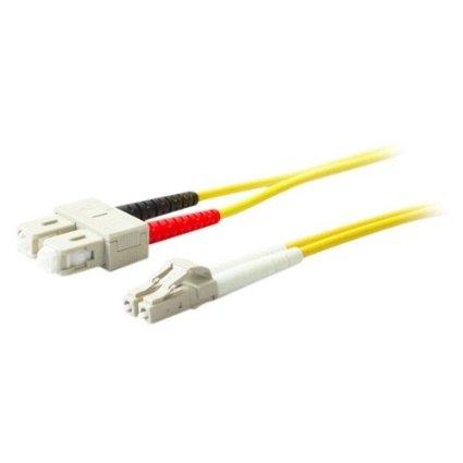 Add-on This Is A 15m Sc (male) To Sc (male) Yellow Duplex Riser-rated Fiber Patch Cable