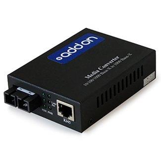 Add-on Addon 10/100/1000base-tx(rj-45) To 1000base-lx(sc) Smf 1310nm 20km Managed Media