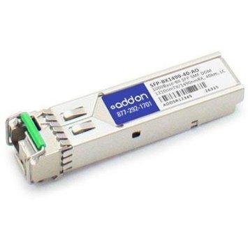 Add-on Addon Zyxel Compatible Taa Compliant 1000base-bx Sfp Transceiver (smf, 1310nmtx/