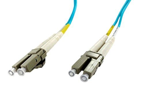 Axiom Lc/lc Multimode Duplex Om4 50/125 Fiber Optic Cable 10m - Taa Compliant