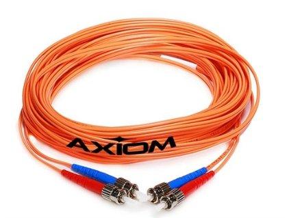 Axiom Sc/sc Multimode Duplex Om1 62.5/125 Fiber Optic Cable 30m - Taa Compliant