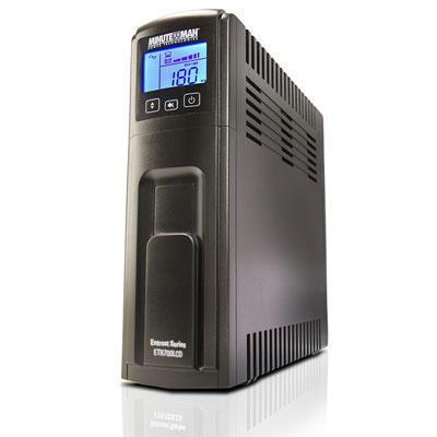 Minuteman Ups Entrust  Series: Line Interactive Ups W/ Lcd Display,  700va/420 Watts, 120 Vac,