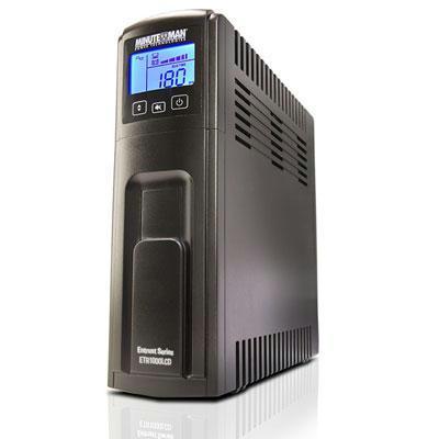 Minuteman Ups Entrust  Series: Line Interactive Ups W/ Lcd Display,  1000va/600 Watts, 120 Vac